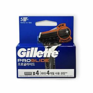 [질레트] 질레트 프로글라이드 매뉴얼 면도날 4입
