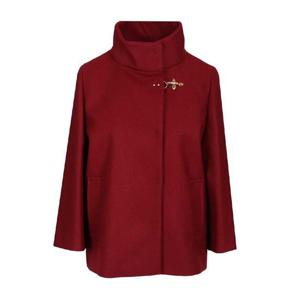 페이  Wool cape 여성 코트 FW25 NAW12514490SGLR004R004 6141889 Red