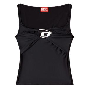 디젤   민소매 티셔츠 FW25 A184290PKAT9XX 6193139 Black