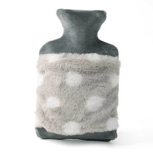 보온 어깨 800ml 땡땡이 물주머니 그레이