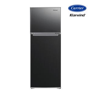 [캐리어] 클라윈드 182리터 2도어 슬림 냉장고 CRFTD182BDE 블랙메탈 무료방문설치