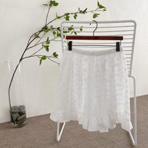 [옷자락]여자 여름 플라워 꽃자수 이너웨어 속치마바지 팬츠