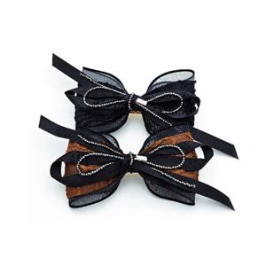 JP Clarisse (장폴 클라리쎄) 시스루 크리스탈 비즈 리본핀 JC043AC