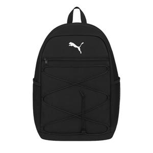 푸마 플러스2 스트링 백팩 스포츠 학교 여행 가방 블랙 091181-01