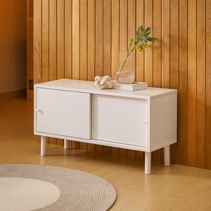 E0등급자재 아르틴 800 베이직 슬라이딩 미닫이 거실장 TV대