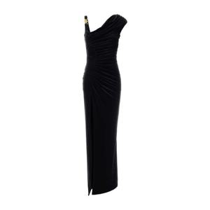 베르사체 원숄더 루시드 벨벳 원피스 10141271A16018 1B000