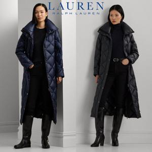 폴로 랄프로렌 18292316 여자 다운 퀼트 패딩 롱 코트 자켓