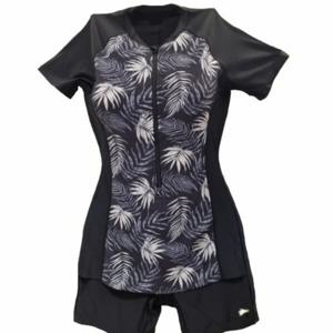 [레노마수영복]모다인천점   LS2E875BK   여성 2부 반팔  수영복