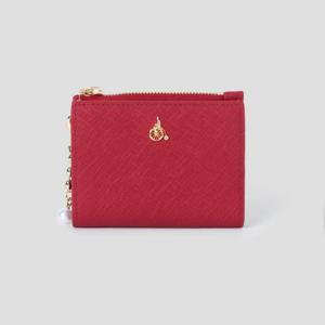 [빈폴] 루시 지퍼 2단지갑 - 레드 BE57A4M046