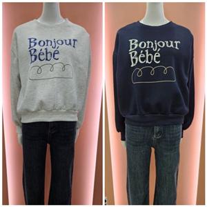 [수스]베베빵떡 기모맨투맨티셔츠 S254TSB55_US