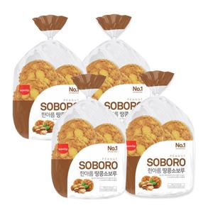 [오티삼립]한아름 땅콩소보루빵 10입 4봉(총 40입)