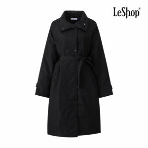 [르샵] 안감 누빔 베이직 스트랩 롱 패딩 점퍼 (BPAJP005A)