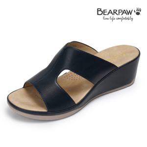 [베어파우] DANIKA 다크네이비 키높이 여성슬리퍼 K2812015QB-W