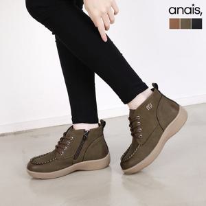 [아나이스] 기모안감 집업 앵클부츠 4cm_25F233 [무료배송]