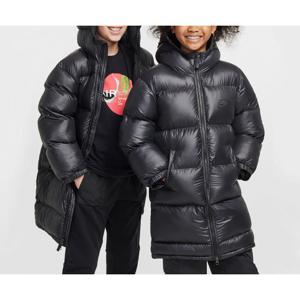 나이키 키즈 주니어 써마핏 필 이지온 후드 데일리 롱 패딩 FD2842 011