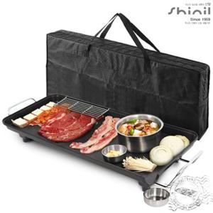 신일 국산 다이아몬드 코팅 초대형 전기 그릴 SWG-L770SJ 팬 후라이팬 캠핑 야외