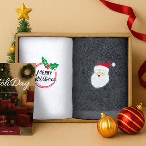 크리스마스 한정판 150g 수건 2장 선물세트 연말 성탄절 이벤트