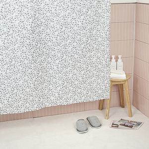 레빗페탈 욕실 방수코팅 패브릭 호텔 샤워커튼