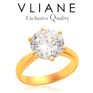 [브리앙] 18K 드라마틱 3캐럿 반지 (금반지,결혼기념일,명품)