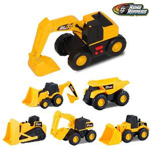 부추카 빌딩사운드 포크레인+미니 5세트 포크레인 중장비 장난감