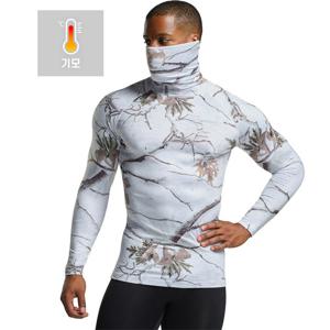 테슬라 기모 내의 내복 언더레이어 터틀넥 긴팔 TM-YUT67