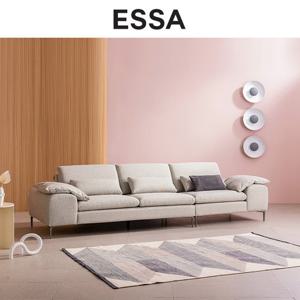 [에싸] 델피노 4인 르브와 패브릭 소파