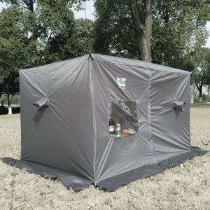 컴팩트 웜 쉘터 4~6인용 겨울등산쉘터 보온 방풍