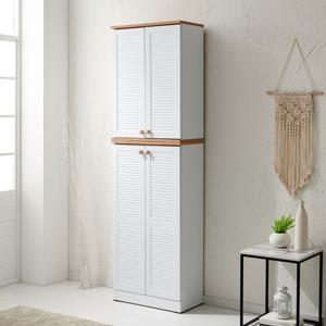 파로마 솔트 화이트 갤러리 600 대형 신발장 mct154