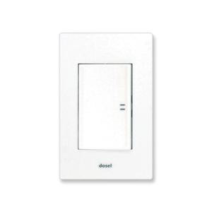 3로스위치 1구 전기스위치커버 Line S 화이트