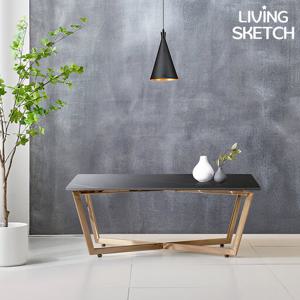 [리빙스케치] 루이비체 900 포세린 세라믹 좌식테이블[착불]거실 소파테이블