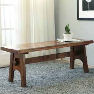 베스트리빙/리퍼/쉐라톤 고무나무 1200 원목 2인용 벤치