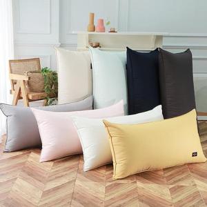 [단잠] 옥스포드 고밀도 순면  대형등쿠션 커버만1장