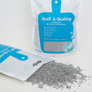 한삽뚝딱 저스트원 탈취캡슐 고양이 두부모래 2.7kg