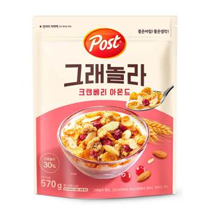 포스트 그래놀라 크랜베리아몬드570g