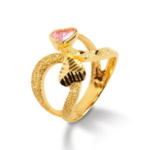 [엘렌쥬얼리] 24K 순금 프리메라 하트 금 반지 7.50g