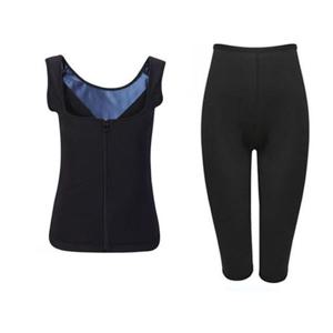 땀복나시 여자땀복세트 위아래 수트 헬스 운동복 코디