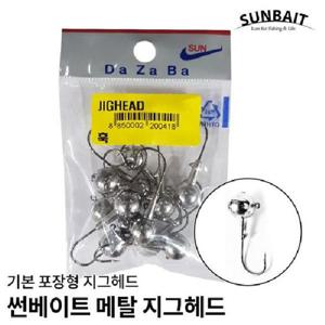 썬베이트 지그헤드 기본축 포장 1/16oz 루어 낚시바늘