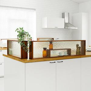 몰리 아쿠아 1200 와이드 홈카페 원목파티션 GO22075 /착불