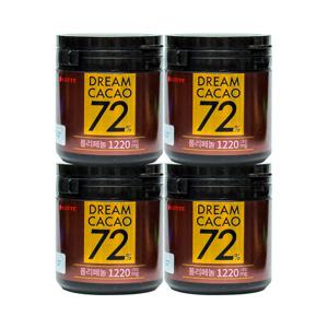 롯데제과 (86g) 드림카카오 72% x 4개/ 다크초코