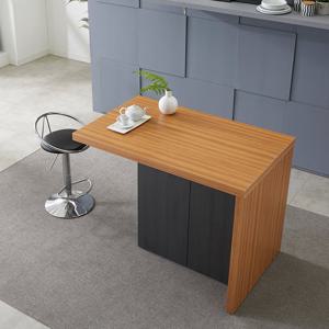 젠트 아일랜드 홈바 수납 식탁 1200 A타입