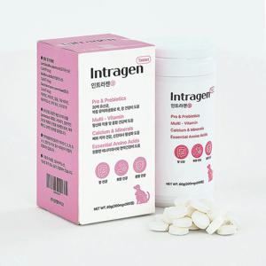 알켐 인트라젠 200정 장& 면역 강아지 고양이 영양제