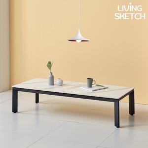 [리빙스케치] 포세니엘 1400 세라믹 거실테이블[착불]좌식 소파테이블
