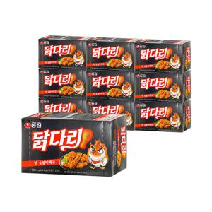 농심 닭다리 핫숯불바베큐 66g x 10개 / 스낵 간식