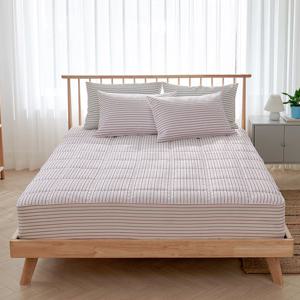 [라몬떼] 썸머 스트라이프 시어서커 토퍼형 매트리스 커버 Q