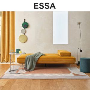 [에싸] 펠루체 데이베드형 벨루어 패브릭 소파