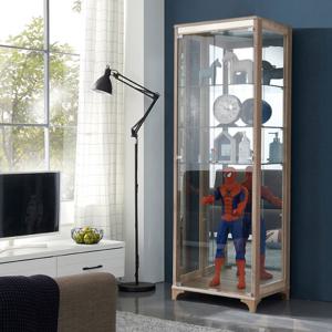 속깊은/프리미엄-광폭 600-5단 장식장 유리장 진열장