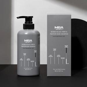 탈모완화 새치개선 MBA 블랙턴 프로틴 헤어 샴푸 500ml