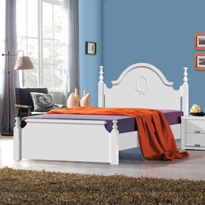 로즈 슈퍼 싱글 초등 학생 어린이 공주 침대