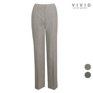 VIVID 여성 가을겨울 일자기본 정장팬츠