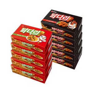 농심 닭다리 핫숯불바베큐66g x5 +후라이드치킨66g x5